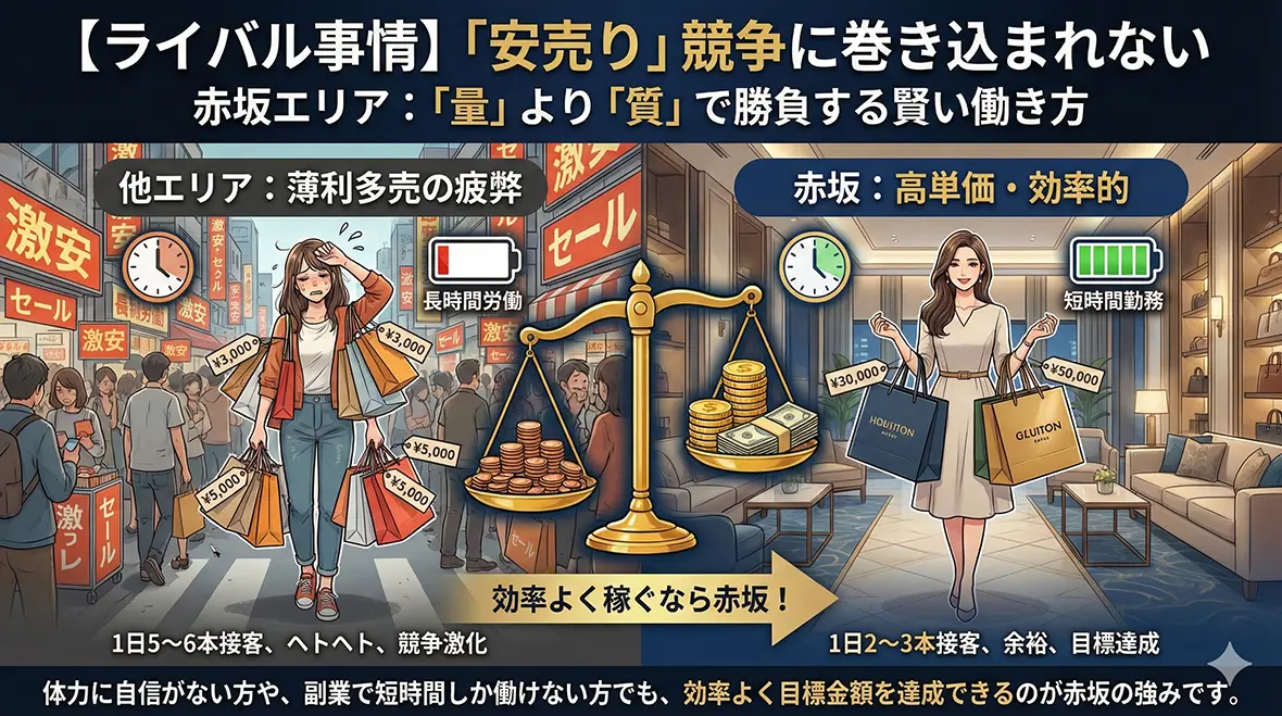 【ライバル事情】「安売り」競争に巻き込まれない