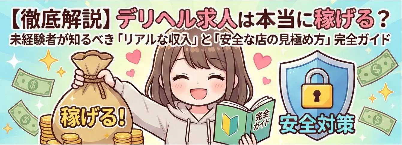 デリヘル求人は本当に稼げる？