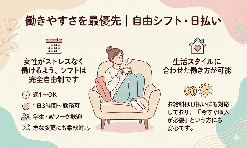 働きやすさ優先