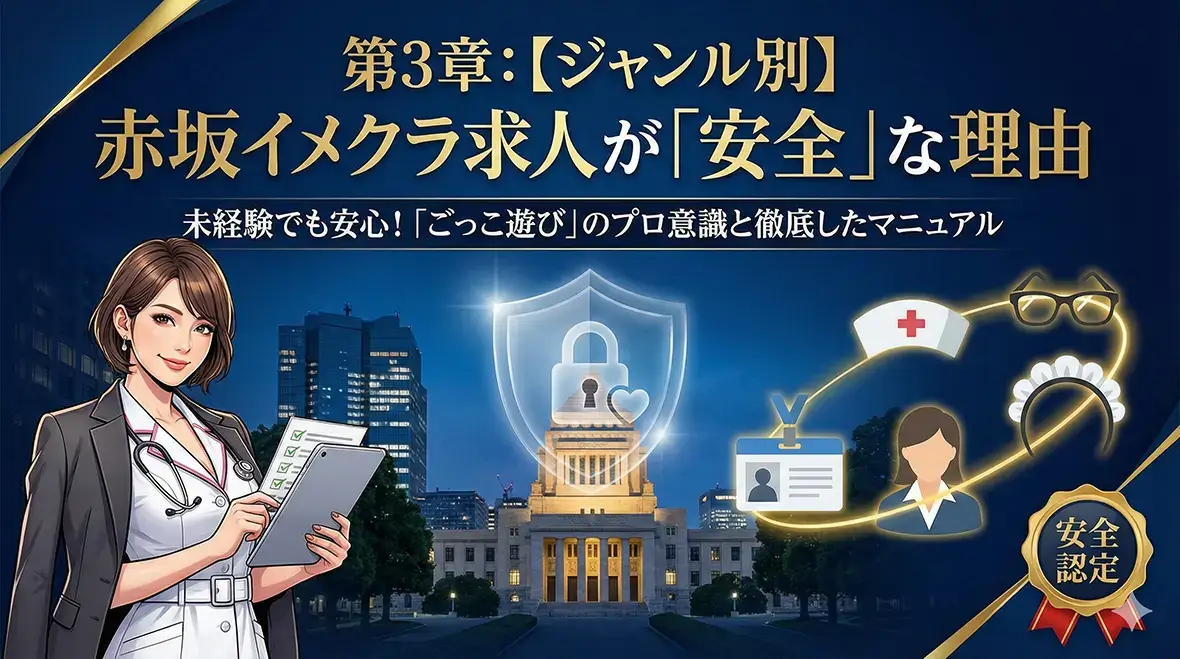 第3章：【ジャンル別】赤坂イメクラ求人が「安全」な理由