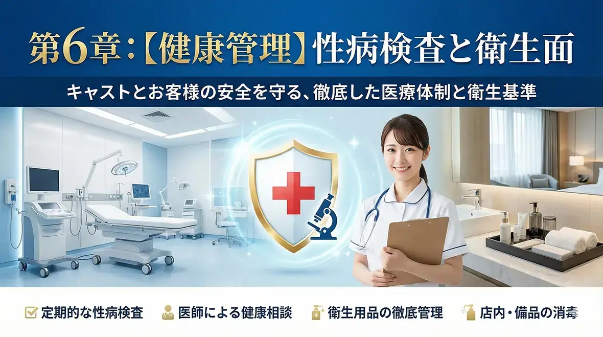 第6章：【健康管理】性病検査と衛生面
