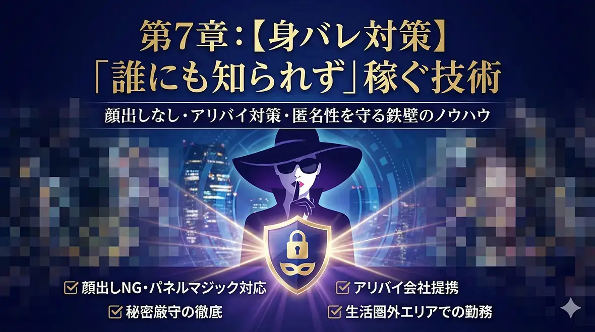 第7章：【身バレ対策】「誰にも知られず」稼ぐ技術