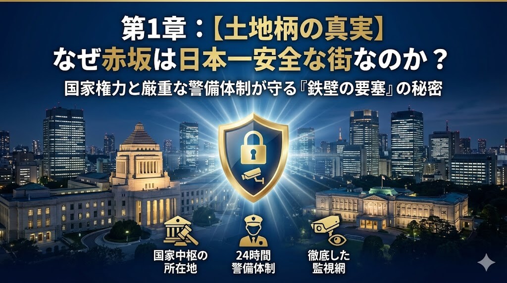 第1章：【土地柄の真実】なぜ赤坂は日本一安全な街なのか？