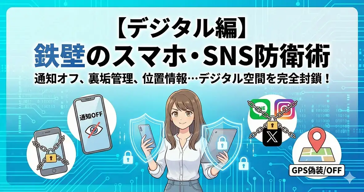 【デジタル編】鉄壁のスマホ・SNS防衛術