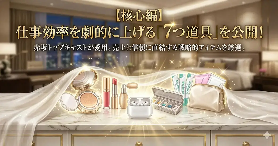 【核心編】仕事効率を劇的に上げる「7つ道具」を公開！