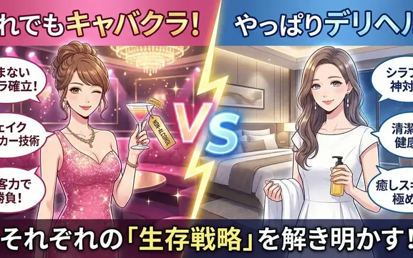 それでもキャバクラ！vs やっぱりデリヘル！それぞれの生存戦略