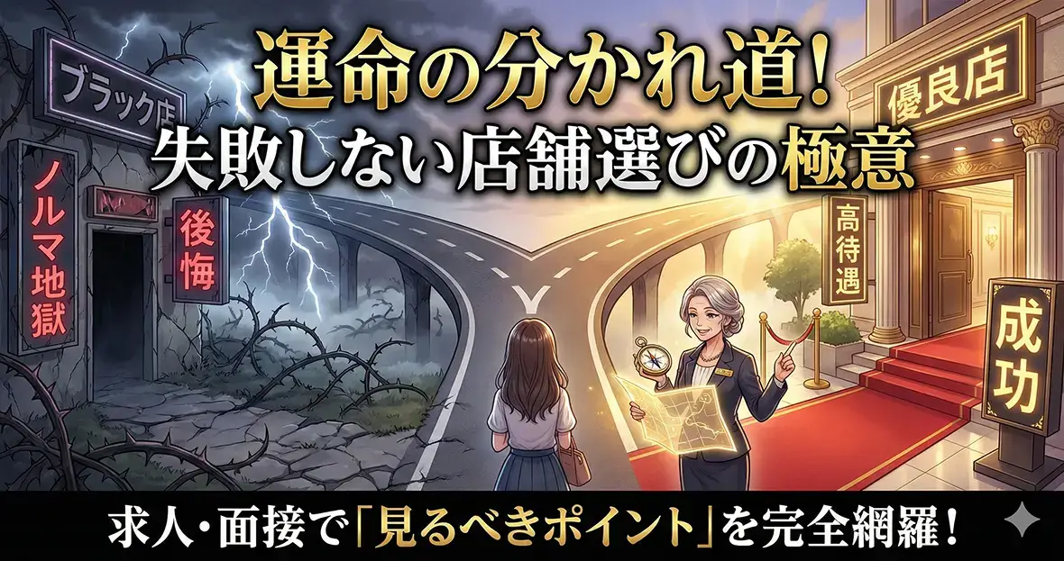 運命の分かれ道！失敗しない店舗選びの極意
