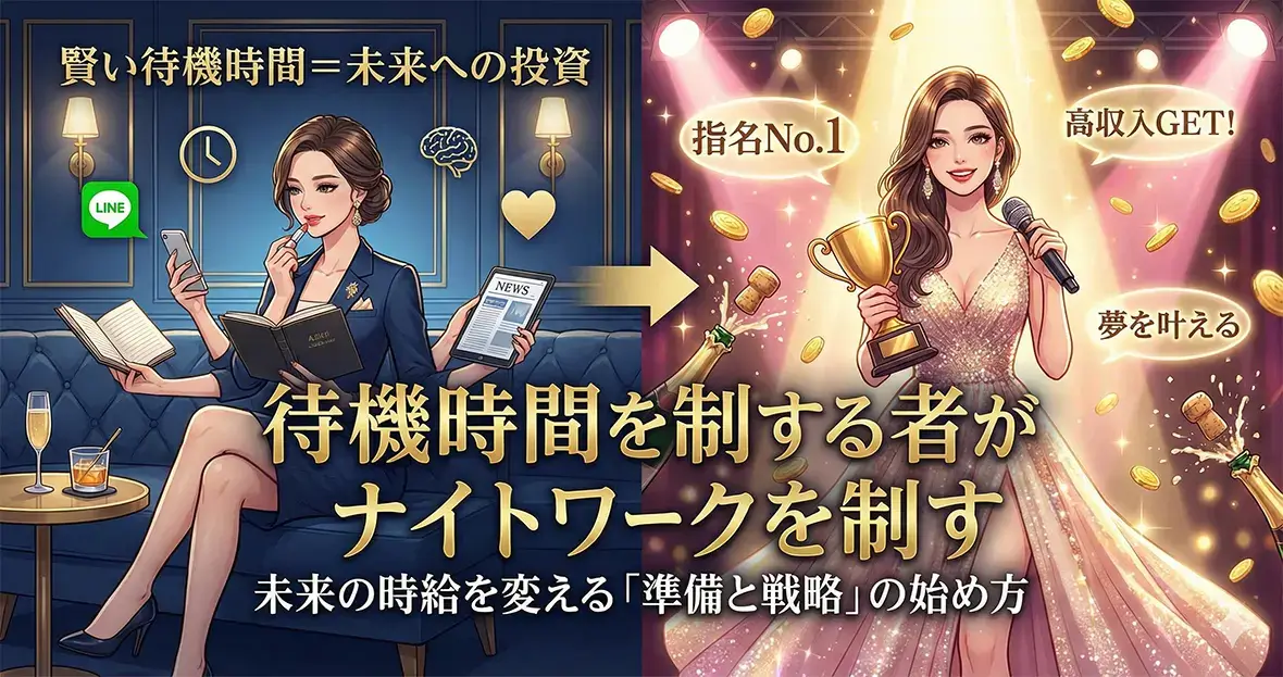 待機時間を制する者がナイトワークを制す